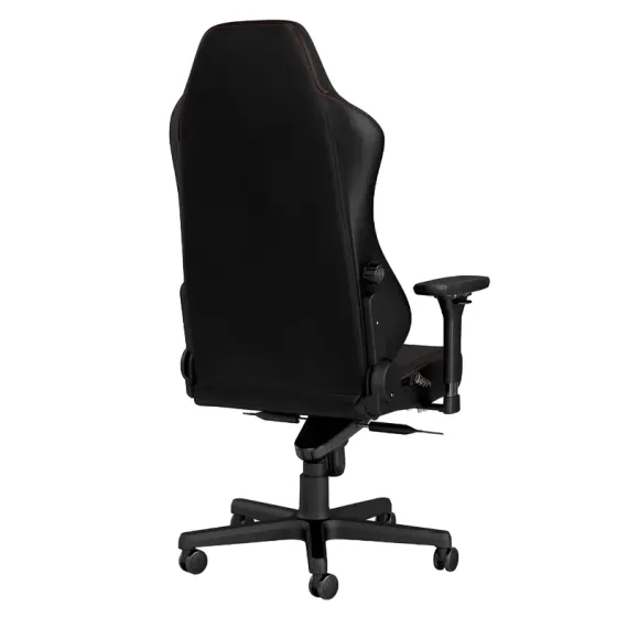 ИГРОВОЕ КРЕСЛО NOBLECHAIRS HERO, НАТУРАЛЬНАЯ КОЖА, ЧЕРНЫЙ | КРАСНЫЙ