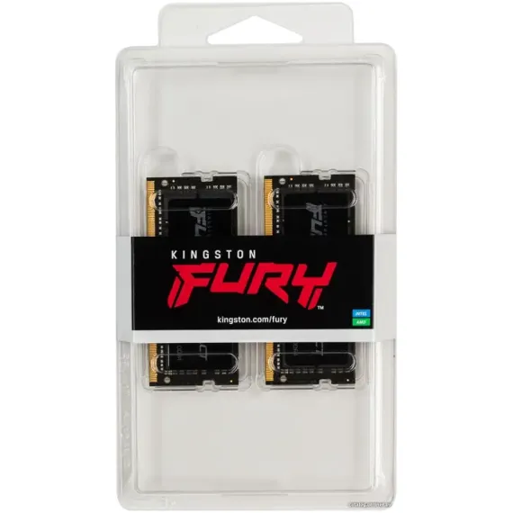 ОПЕРАТИВНАЯ ПАМЯТЬ KINGSTON FURY IMPACT, DDR4 SDRAM, 2666 МГЦ, 32ГБ, KF426S16IBK2/32