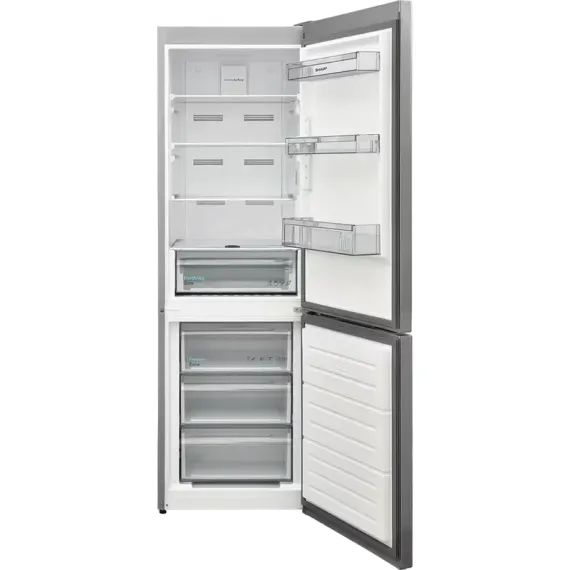 ХОЛОДИЛЬНИК SHARP SJ-FBA11DMXIE-EU, НЕРЖАВЕЮЩАЯ СТАЛЬ