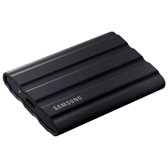 ВНЕШНИЙ ПОРТАТИВНЫЙ SSD НАКОПИТЕЛЬ SAMSUNG T7 SHIELD, 2 ТБ, СИНИЙ (MU-PE2T0S/AM)