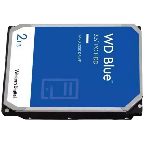 ЖЕСТКИЙ ДИСК WESTERN DIGITAL WD BLUE, 3.5", 2 ТБ