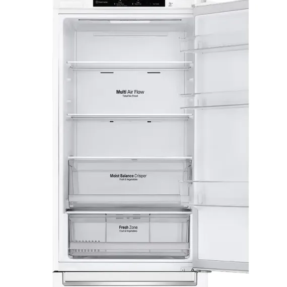ХОЛОДИЛЬНИК LG GBB61SWJMN, БЕЛЫЙ