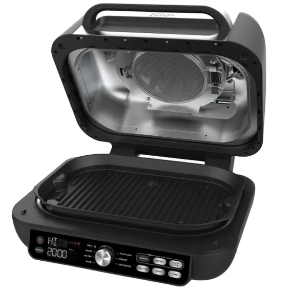 АЭРОФРИТЮРНИЦА NINJA AG651UK, ЧЁРНЫЙ | СЕРЕБРИСТЫЙ