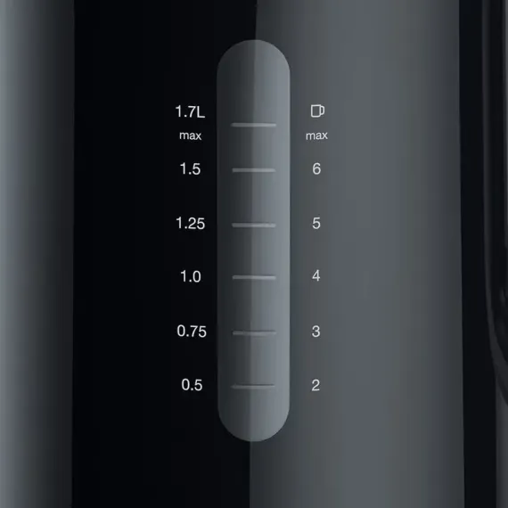 ЭЛЕКТРОЧАЙНИК BRAUN WK 1100 BK, ЧЕРНЫЙ | БЕЛЫЙ