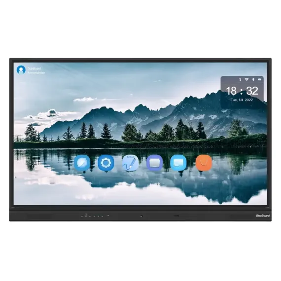 ИНТЕРАКТИВНЫЙ ДИСПЛЕЙ STARBOARD IFPD-YL5X-PRO-65, ЧЁРНЫЙ¶65", 4K TOUCH, ANDROID 11, 8/128GB, MB311D2¶