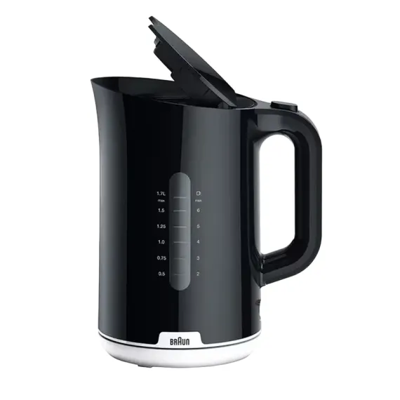 ЭЛЕКТРОЧАЙНИК BRAUN WK 1100 BK, ЧЕРНЫЙ | БЕЛЫЙ