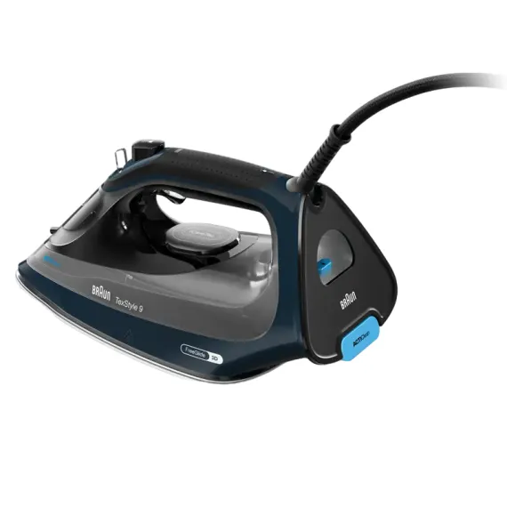 УТЮГ BRAUN SI 9682 DB, 3200ВТ, ЧЕРНЫЙ | СИНИЙ