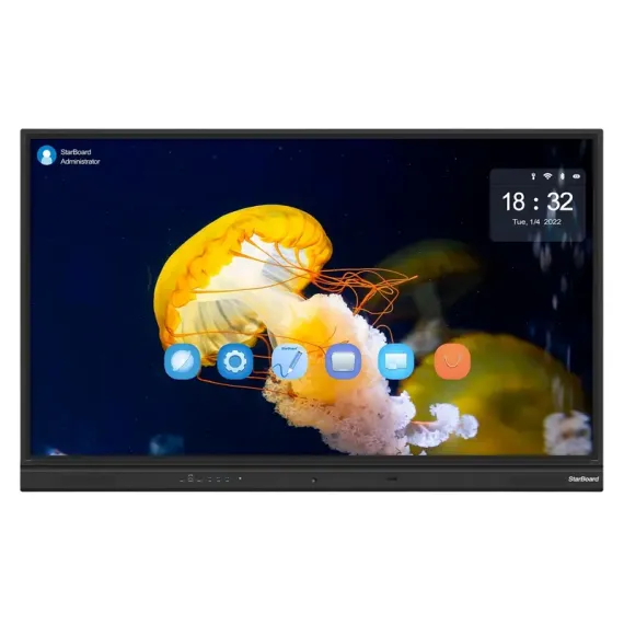 ИНТЕРАКТИВНЫЙ ДИСПЛЕЙ STARBOARD IFPD-YL5X-PRO-65, ЧЁРНЫЙ¶65", 4K TOUCH, ANDROID 11, 8/128GB, MB311D2¶