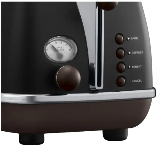 ТОСТЕР DELONGHI CTOV 2103 BK, ICONA VINTAGE