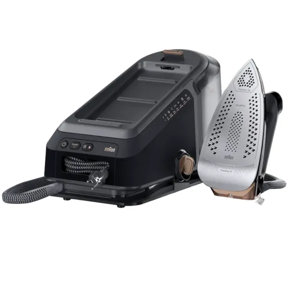 УТЮГ С ПАРОГЕНЕРАТОРОМ BRAUN IS 5249 BK, 2700ВТ, ЧЁРНЫЙ