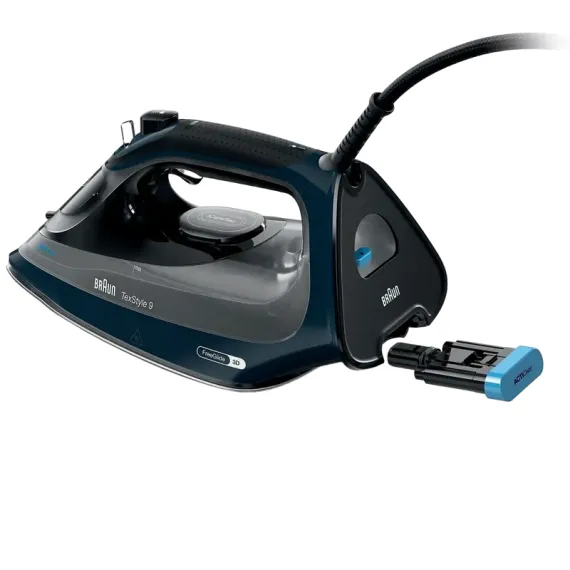 УТЮГ BRAUN SI 9682 DB, 3200ВТ, ЧЕРНЫЙ | СИНИЙ