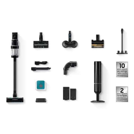 ВЕРТИКАЛЬНЫЙ ПЫЛЕСОС SAMSUNG VS28C9787QK/UK, ЧЁРНЫЙ