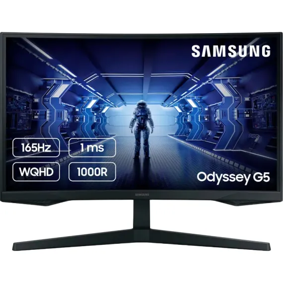 27" ИГРОВОЙ МОНИТОР SAMSUNG S27CG550E, VA 2560X1440 WQHD, ЧЁРНЫЙ
