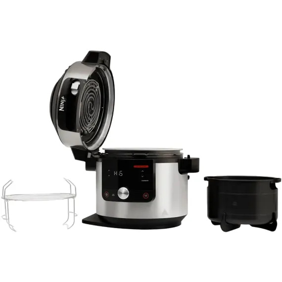 МУЛЬТИВАРКА-СКОРОВАРКА NINJA OL650EU, НЕРЖАВЕЮЩАЯ СТАЛЬ | ЧЕРНЫЙ