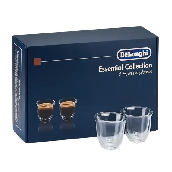 НАБОР СТАКАНОВ DELONGH DLSC300 90 МЛ, 2 ШТ, ПРОЗРАЧНЫЙ