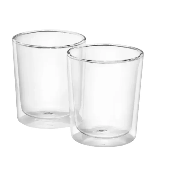 НАБОР СТАКАНОВ DELONGH DLSC318, 400 МЛ, 2 ШТ, ПРОЗРАЧНЫЙ