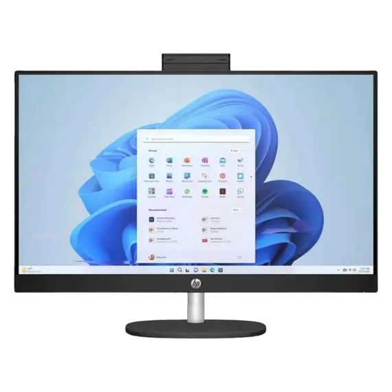 МОНОБЛОК HP 27-CR0022CI, 27", INTEL CORE I7-1355U, 16ГБ/512ГБ, FREEDOS, ЧЁРНЫЙ
