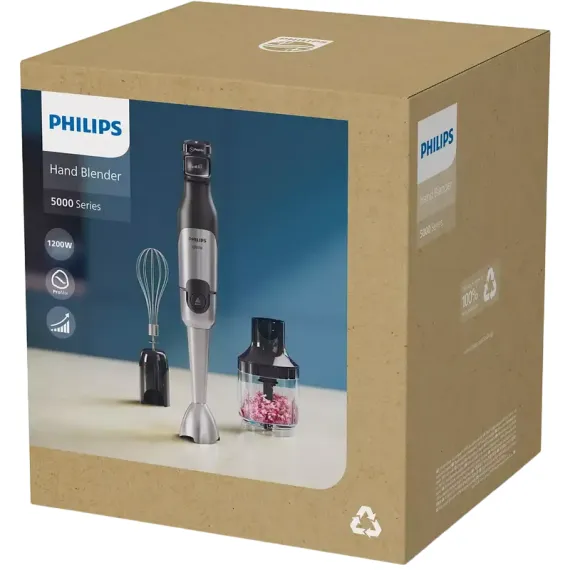ПОГРУЖНОЙ БЛЕНДЕР PHILIPS HR2683/00, ЧЁРНЫЙ