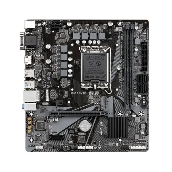 МАТЕРИНСКАЯ ПЛАТА GIGABYTE H610M H V2, LGA1700, INTEL H610, MICRO-ATX
