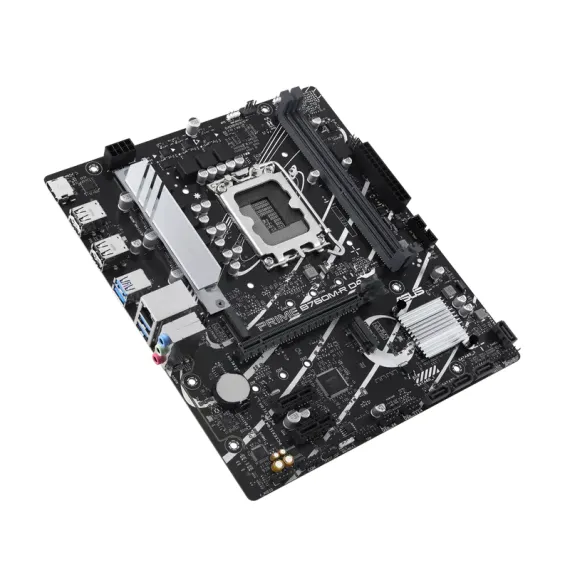 МАТЕРИНСКАЯ ПЛАТА ASUS PRIME B760M-R D4, LGA1700, INTEL B760, MICRO-ATX