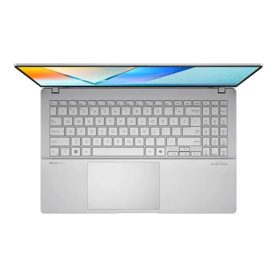 НОУТБУК 15,6" ASUS VIVOBOOK S 15 OLED S5507QA, COOL SILVER, QUALCOMM SNAPDRAGON X ELITE X1E-78-100, 32ГБ/1024ГБ, WINDOWS 11 HOME