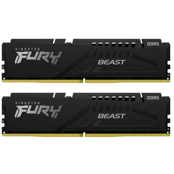 ОПЕРАТИВНАЯ ПАМЯТЬ KINGSTON FURY BEAST, DDR5 SDRAM, 5600 МГЦ, 64ГБ, KF556C36BBEK2-64