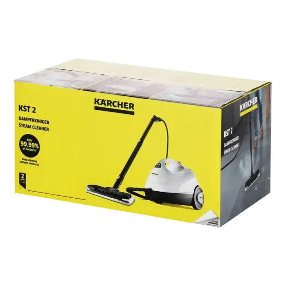 ПАРООЧИСТИТЕЛЬ KARCHER 1.512-601.0 KST 2, БЕЛЫЙ