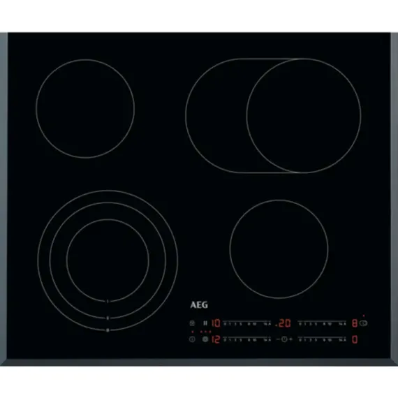 ЭЛЕКТРИЧЕСКАЯ ВАРОЧНАЯ ПАНЕЛЬ AEG HK654070FB, ЧЁРНЫЙ