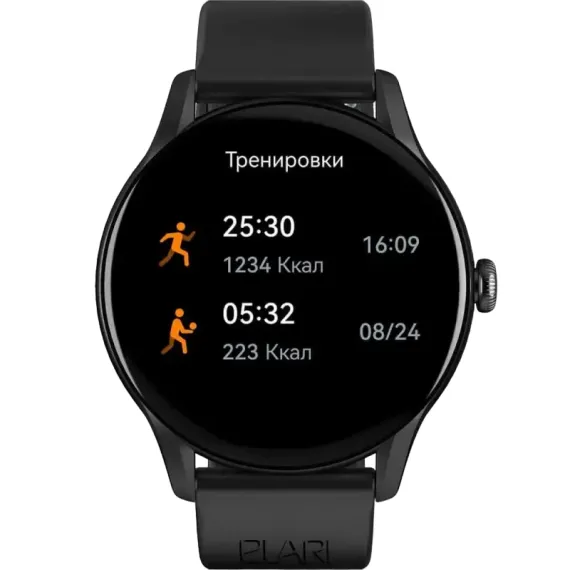 УМНЫЕ ЧАСЫ ELARI CHRONO PRO, ЧЁРНЫЙ