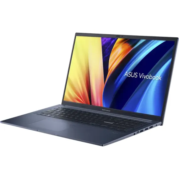 НОУТБУК 17,3" ASUS VIVOBOOK 17 X1704VA, QUIET BLUE, INTEL CORE 5 120U, 16ГБ/512ГБ, БЕЗ ОС
