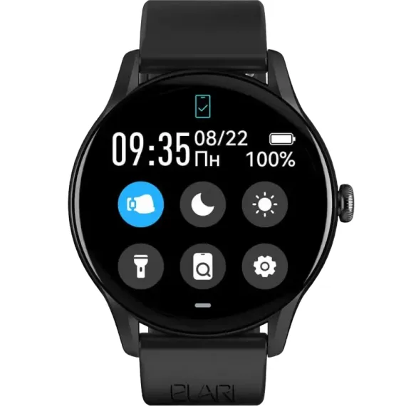 УМНЫЕ ЧАСЫ ELARI CHRONO PRO, ЧЁРНЫЙ