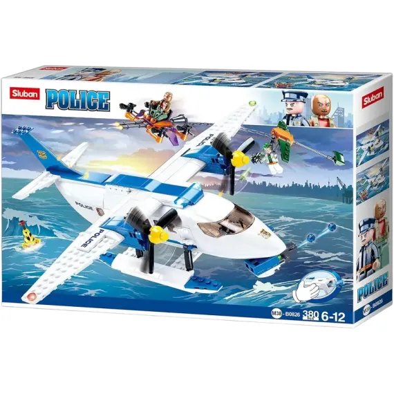 КОНСТРУКТОР SLUBAN "ВОЗДУШНАЯ ПОГОНЯ" B0826, 6+