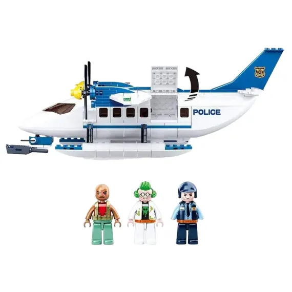 КОНСТРУКТОР SLUBAN "ВОЗДУШНАЯ ПОГОНЯ" B0826, 6+