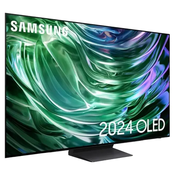 77" OLED SMART ТЕЛЕВИЗОР SAMSUNG QE77S90DAEXUA, 3840X2160 4K UHD, TIZEN, ЧЁРНЫЙ