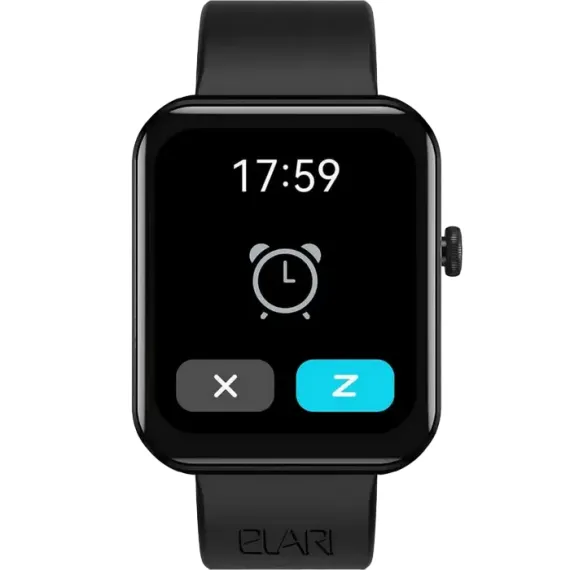 УМНЫЕ ЧАСЫ ELARI WATCH LITE, 46ММ, ЧЁРНЫЙ