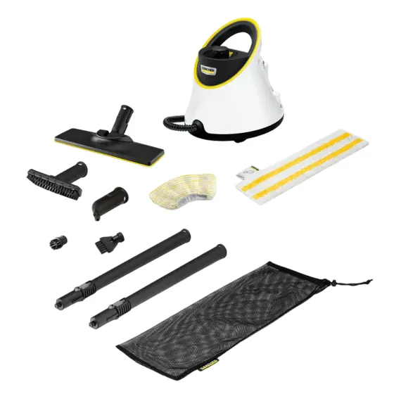ПАРООЧИСТИТЕЛЬ KARCHER SC 2 DELUXE EASYFIX 1.513-400.0, БЕЛЫЙ