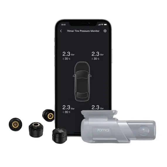 СИСТЕМА КОНТРОЛЯ ДАВЛЕНИЯ В ШИНАХ 70MAI MIDRIVE T04, ЧЕРНЫЙ