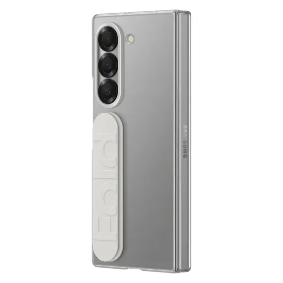 ORIGINAL SAM. CLEAR CASE GALAXY FOLD 6, TRANSPARENT