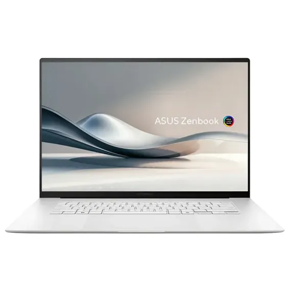 НОУТБУК 16" ASUS ZENBOOK S 16 OLED UM5606WA, SCANDINAVIAN WHITE, AMD RYZEN AI 9 HX 370, 32ГБ/1024ГБ, WINDOWS 11 HOME