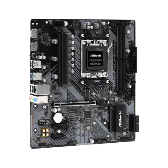 МАТЕРИНСКАЯ ПЛАТА ASROCK A620M-HDV/M.2+, AM5, AMD A620, MICRO-ATX