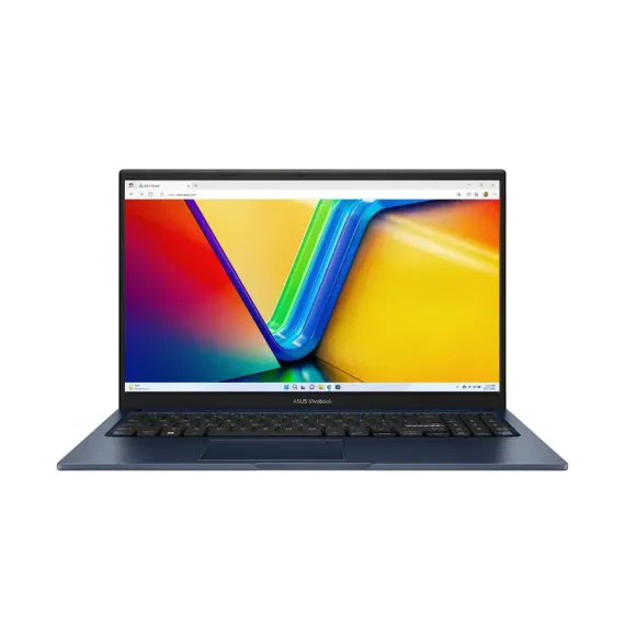 НОУТБУК 15,6" ASUS VIVOBOOK 15 X1502ZA, QUIET BLUE, INTEL CORE I7-12700H, 16ГБ/512ГБ, БЕЗ ОС