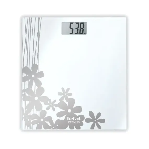 ЭЛЕКТРОННЫЕ НАПОЛЬНЫЕ ВЕСЫ TEFAL PREMISS FLOWER, БЕЛЫЙ