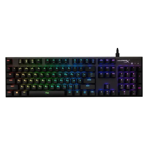 КЛАВИАТУРА HYPERX ALLOY FPS RGB, ПРОВОДНОЕ, ЧЁРНЫЙ