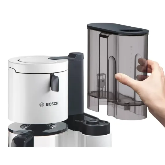 КАПЕЛЬНАЯ КОФЕВАРКА BOSCH STYLINE TKA8011, 1100ВТ, БЕЛЫЙ