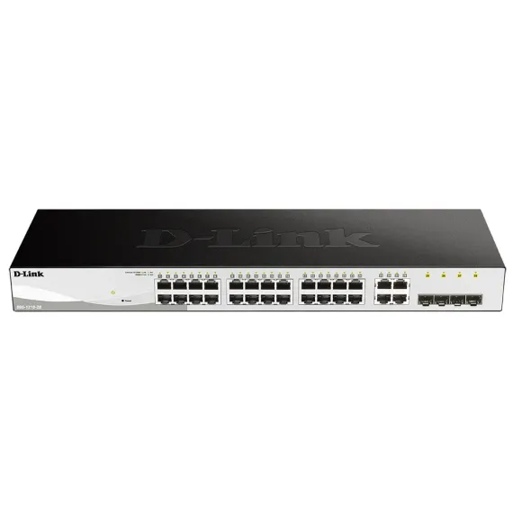 24-PORT 10/100/1000BASE-T, D-LINK DGS-1210-28/F1A