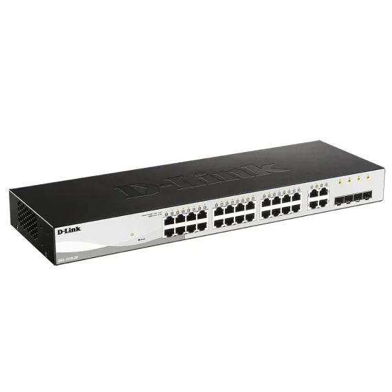 24-PORT 10/100/1000BASE-T, D-LINK DGS-1210-28/F1A