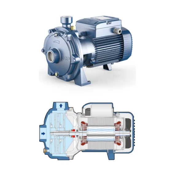 ЦЕНТРОБЕЖНЫЙ НАСОС С ДВУМЯ РАБОЧИМИ КОЛЕСАМИ PEDROLLO 2CP32/200B 4 KW