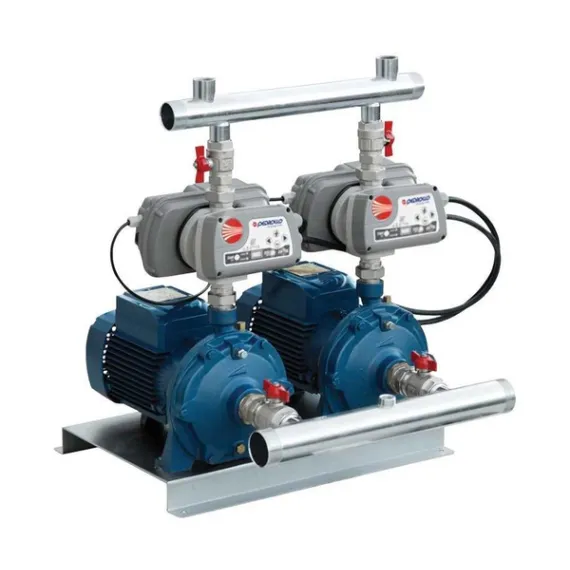 НАСОСНАЯ СТАНЦИЯ ИЗ 2-Х НАСОСОВ PEDROLLO GP2WM - 2CP25/14A2+2 КВТ