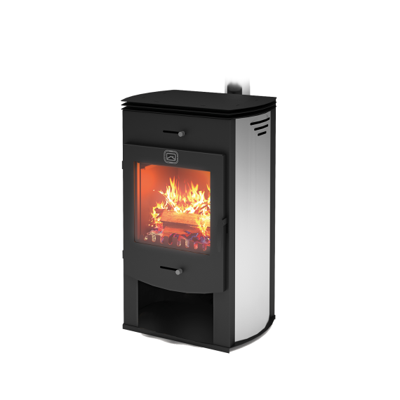 ОТОПИТЕЛЬНО-ВАРОЧНАЯ ПЕЧЬ-КАМИН ТЕПЛОДАР ТАНГО 8 KW