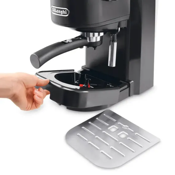 КОФЕВАРКА ЭСПРЕССО DE'LONGHI PUMP ESPRESSO, 1100ВТ, ЧЁРНЫЙ